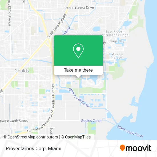 Proyectamos Corp map