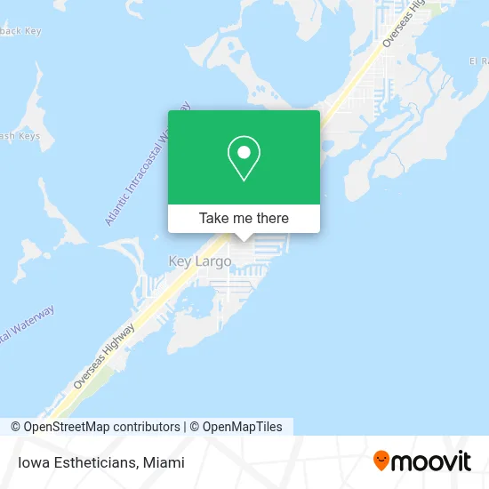 Iowa Estheticians map