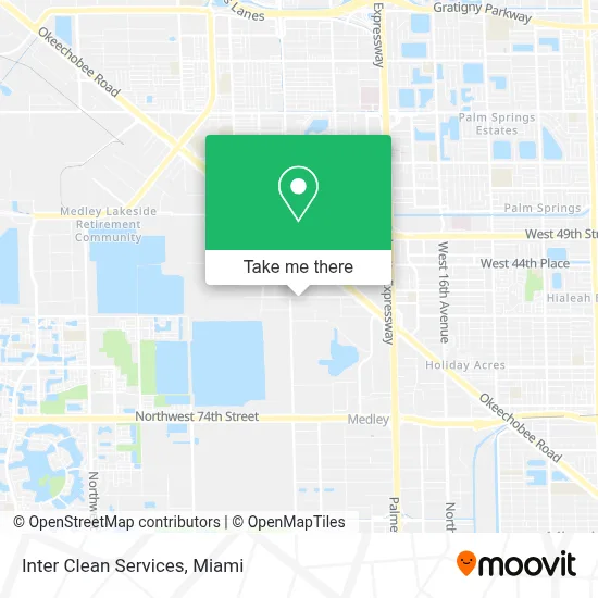 Inter Clean Services map