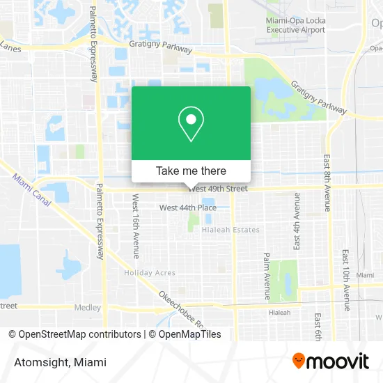 Atomsight map