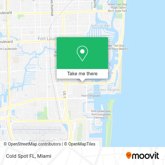 Cold Spot FL map
