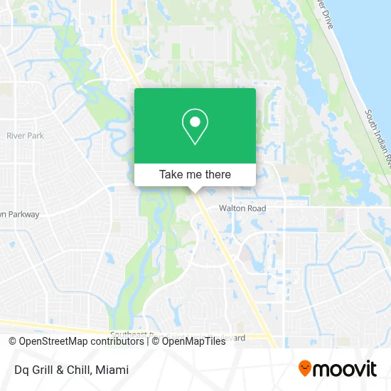 Dq Grill & Chill map
