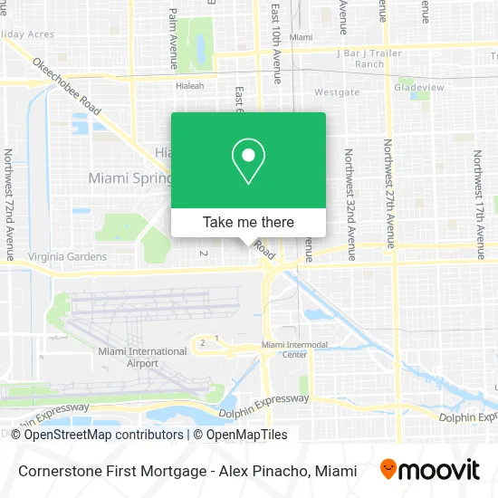 Cornerstone First Mortgage - Alex Pinacho map