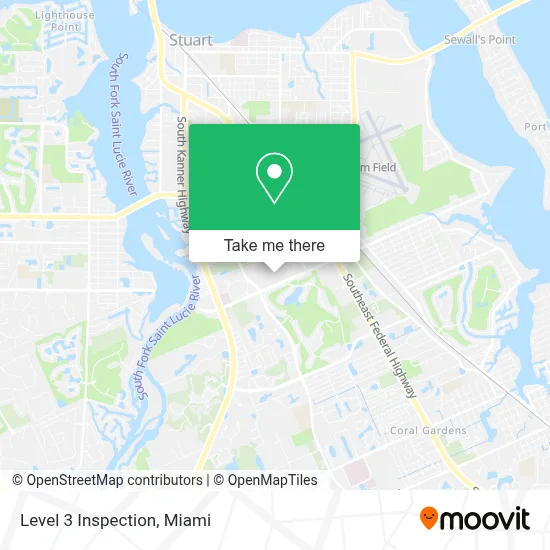 Level 3 Inspection map