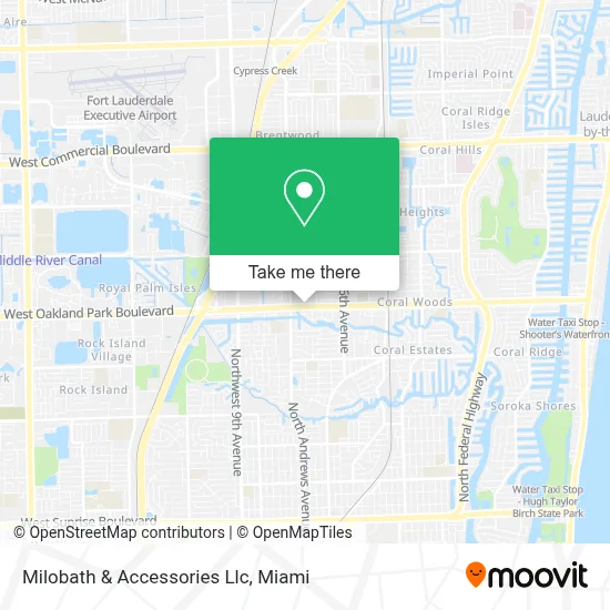 Milobath & Accessories Llc map
