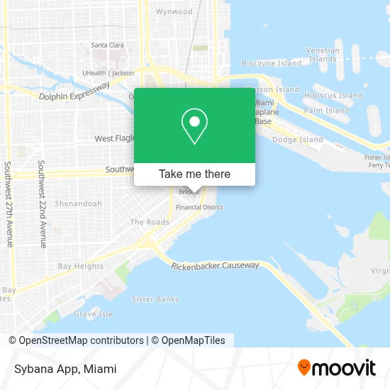 Sybana App map