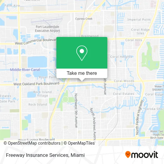 Freeway Insurance Services map