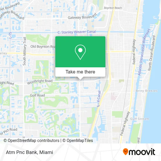 Atm Pnc Bank map