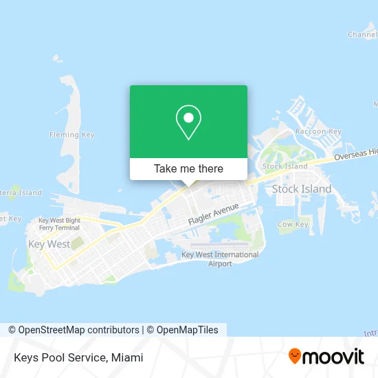 Keys Pool Service map