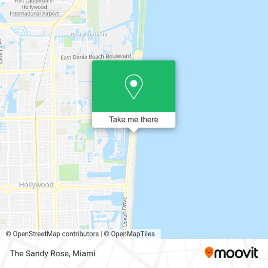 The Sandy Rose map