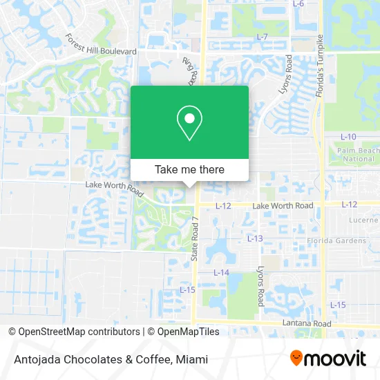 Antojada Chocolates & Coffee map