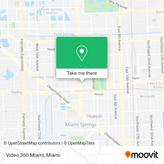 Video 360 Miami map