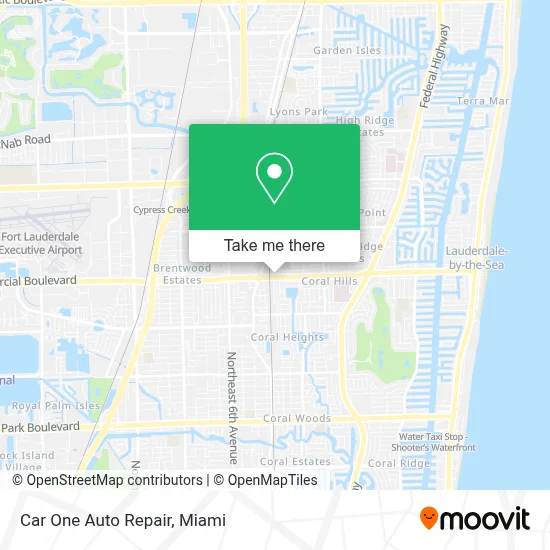 Car One Auto Repair map