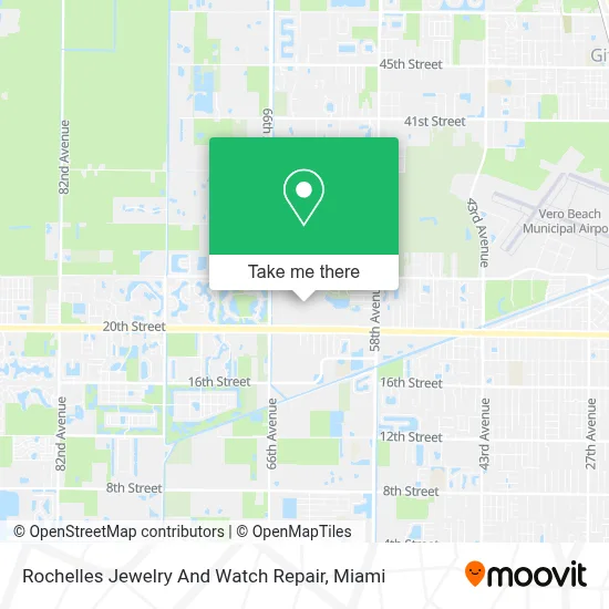 Rochelles Jewelry And Watch Repair map