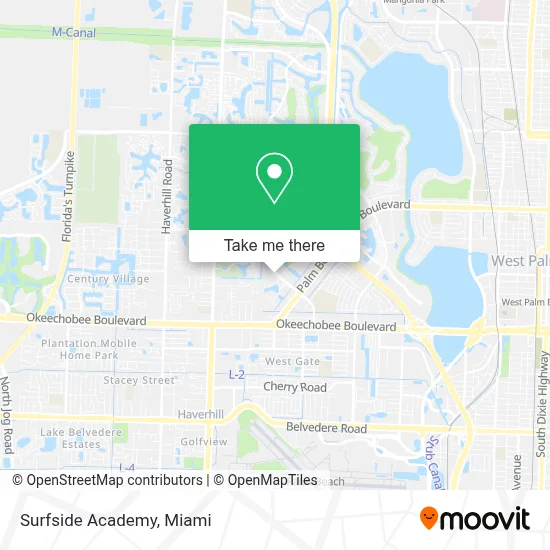 Surfside Academy map