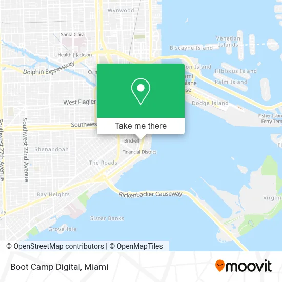 Boot Camp Digital map