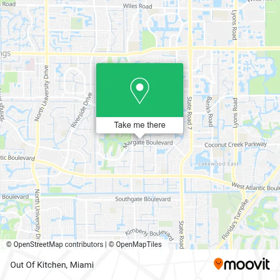 Out Of Kitchen map
