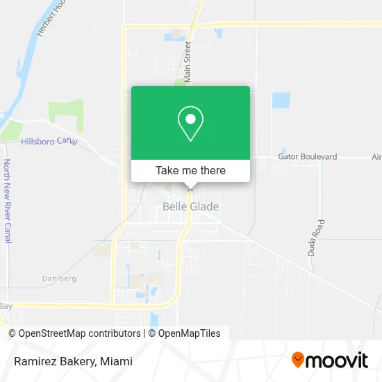 Ramirez Bakery map