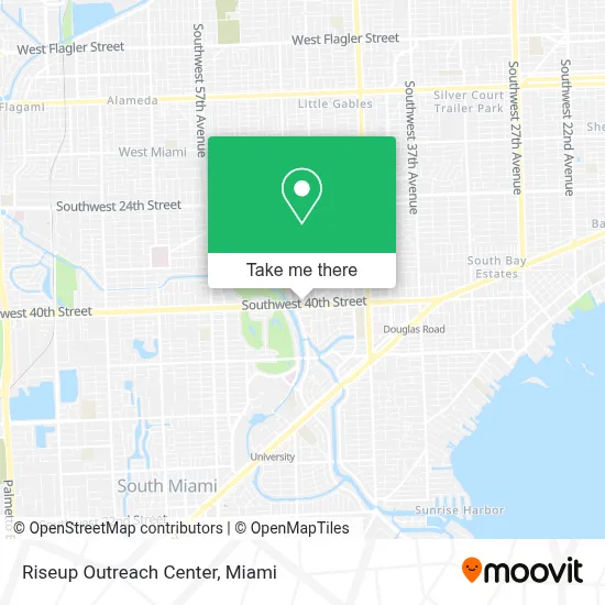 Riseup Outreach Center map