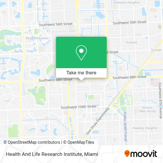 Health And Life Research Institute map
