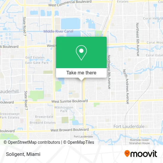 Soligent map