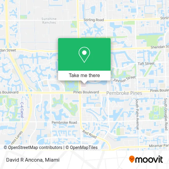 David R Ancona map