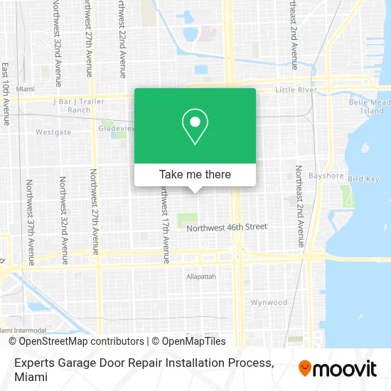 Experts Garage Door Repair Installation Process map