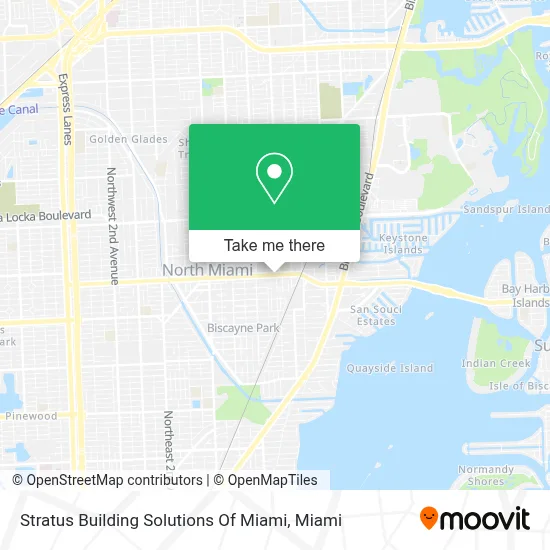 Stratus Building Solutions Of Miami map