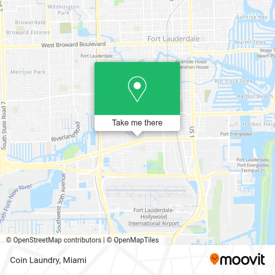 Coin Laundry map