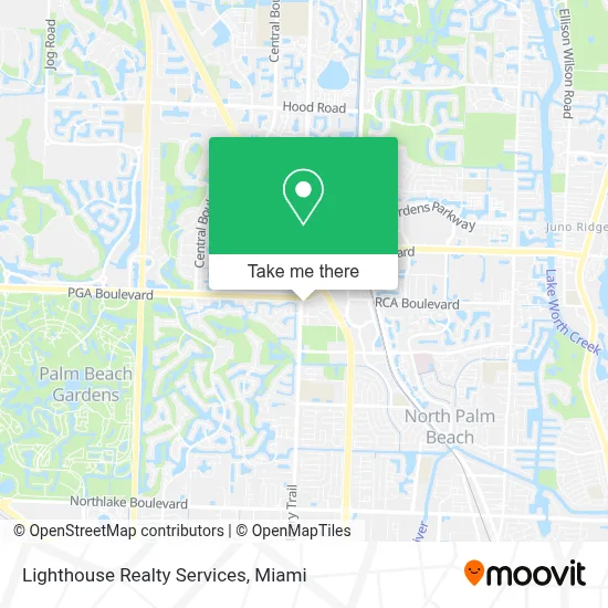 Lighthouse Realty Services map