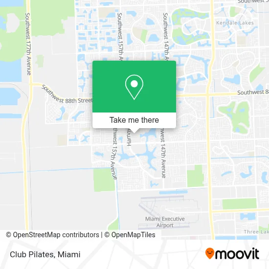 Club Pilates map