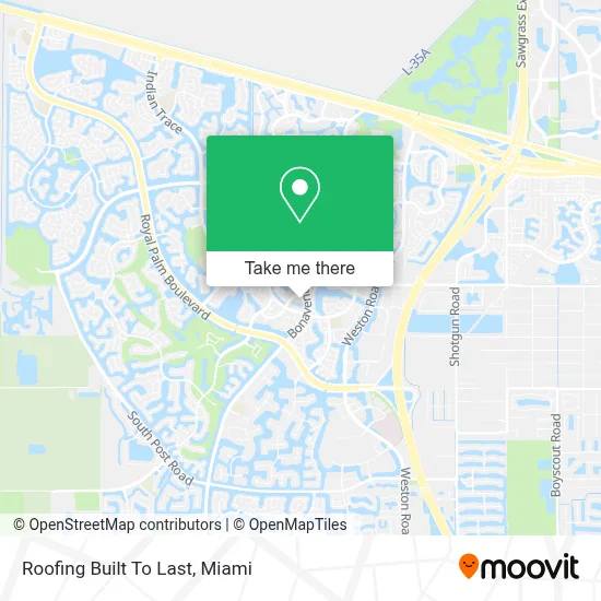 Roofing Built To Last map