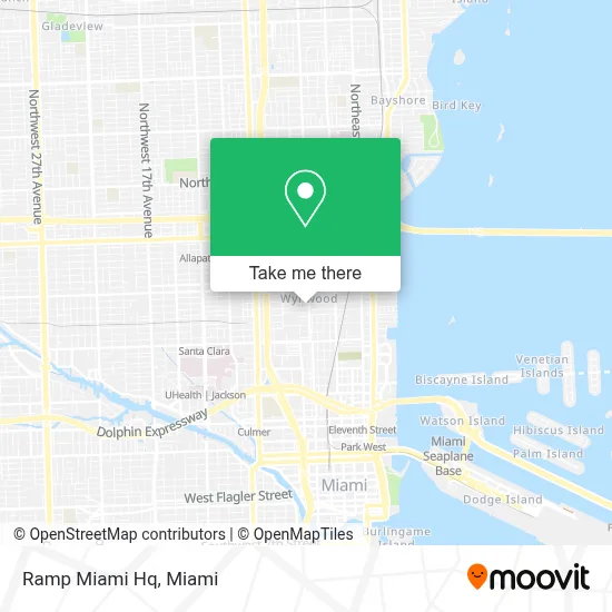 Ramp Miami Hq map