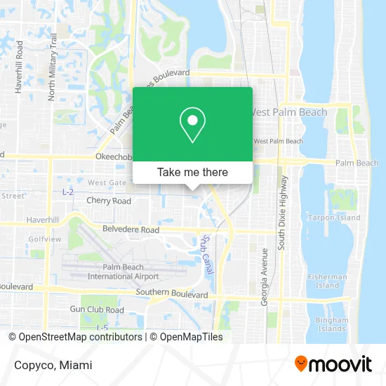 Copyco map