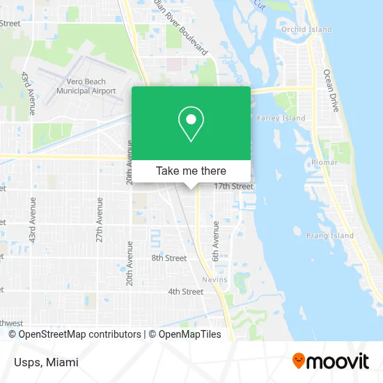 Usps map