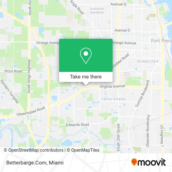 Betterbarge.Com map