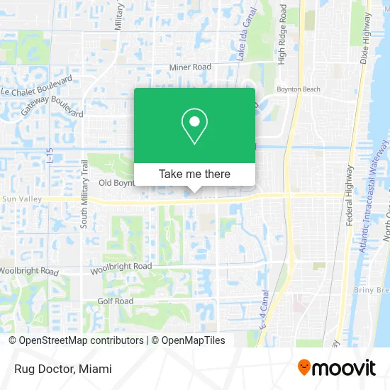 Rug Doctor map