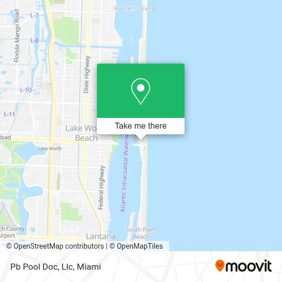 Pb Pool Doc, Llc map
