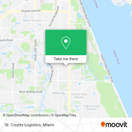 St. County Logistics map