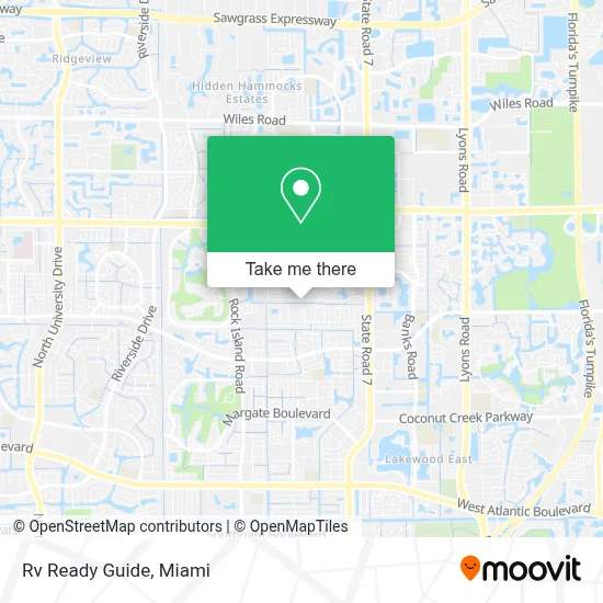 Rv Ready Guide map