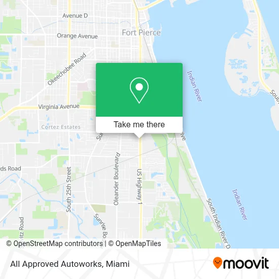All Approved Autoworks map