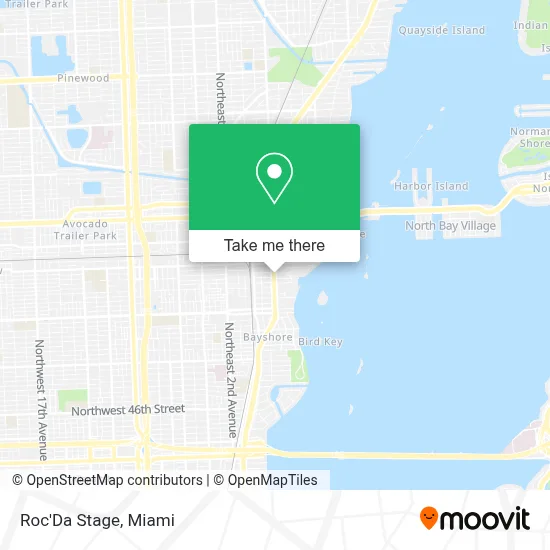 Roc'Da Stage map