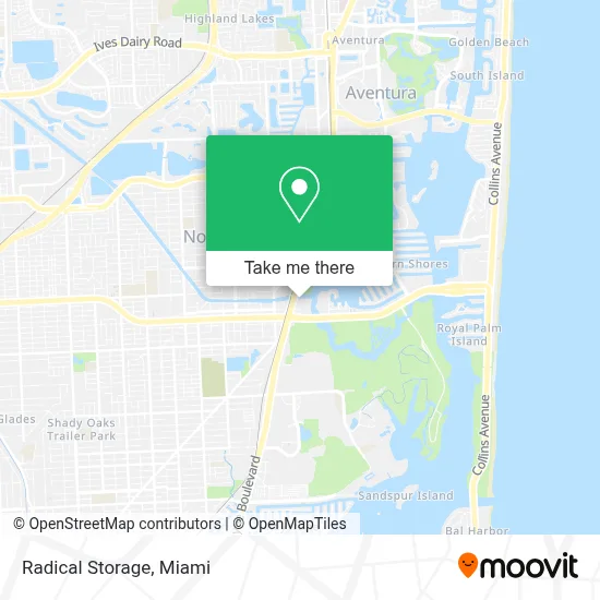 Radical Storage map