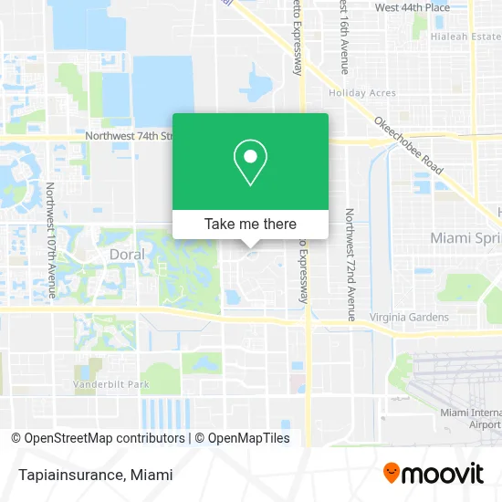 Tapiainsurance map