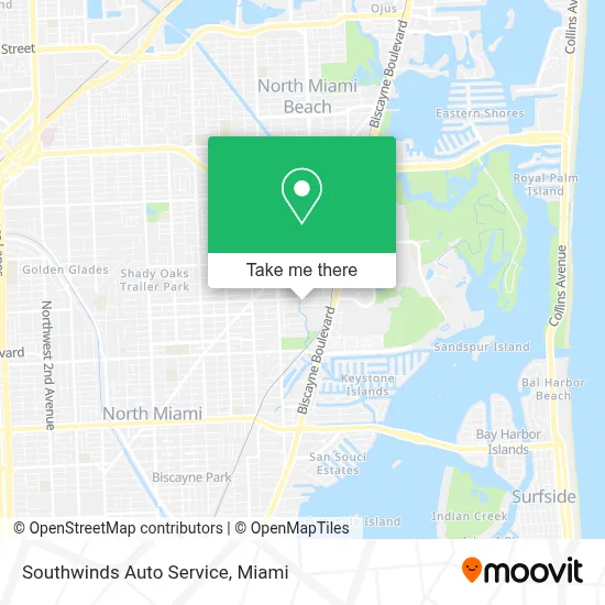 Southwinds Auto Service map