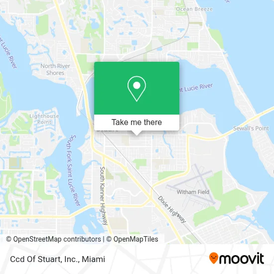 Ccd Of Stuart, Inc. map