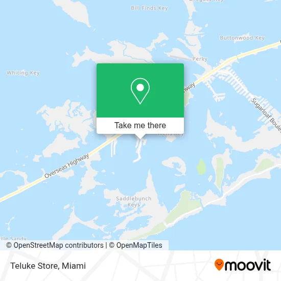 Teluke Store map