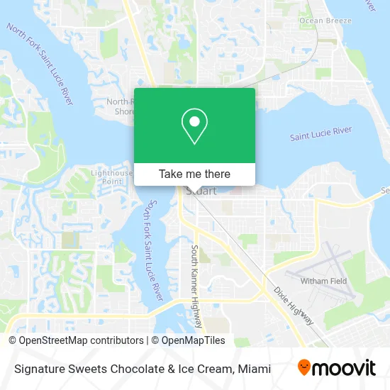 Signature Sweets Chocolate & Ice Cream map