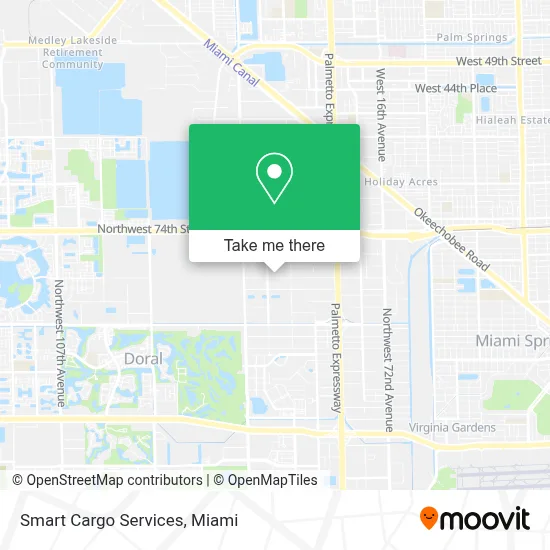 Smart Cargo Services map