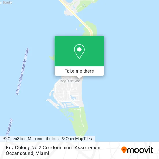 Key Colony No 2 Condominium Association Oceansound map